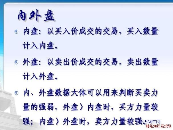 股票外盤和內盤是什么意思,股市外盤和內盤什么意思