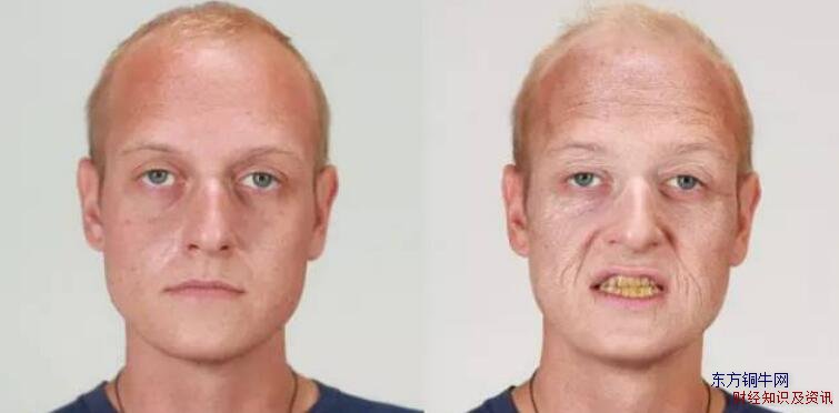 戒煙一年前后對比照